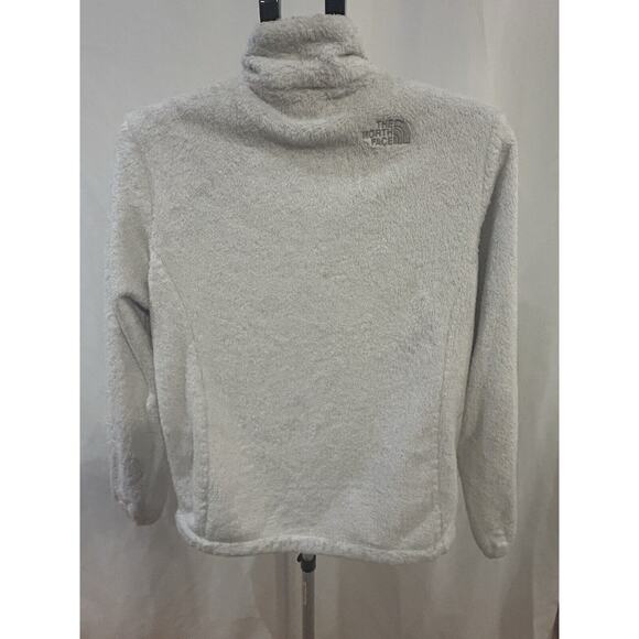 The North Face Light Gray Full Zip Women's Fleece Jacket size M - Picture 3 of 5